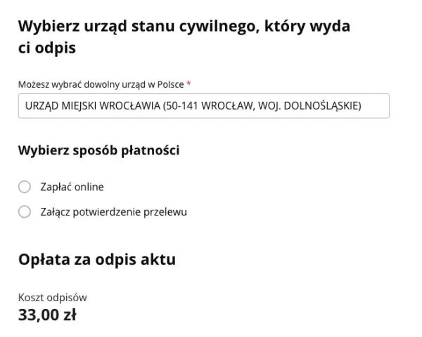 Odpis zupełny aktu urodzenia: Wniosek online i w USC jak to zrobić?
