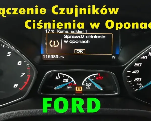 Jak wyłączyć kontrolkę TPMS? Reset, naprawa, czy wizyta w serwisie?