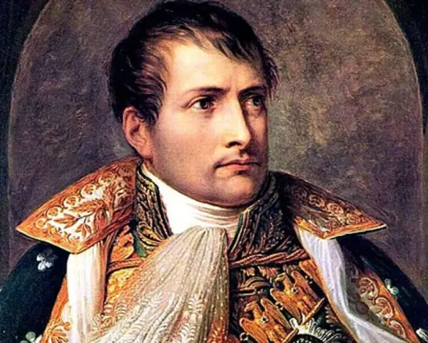 Portret Napoleona, karta tarota Cesarz w miłości. Jego spojrzenie sugeruje siłę i determinację w sprawach sercowych.