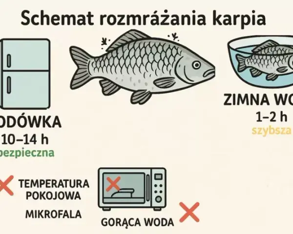 Jak długo mrozić ryby? Ekspert radzi, by zachować smak i zdrowie