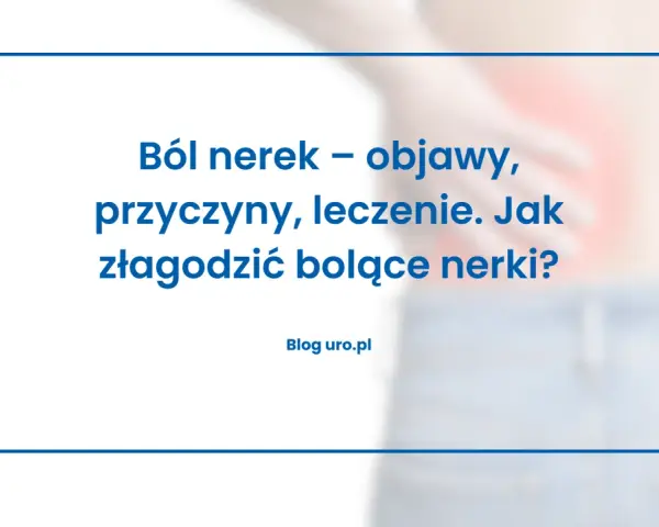 Bóle nerek: objawy, jak odróżnić od pleców i kiedy na SOR?