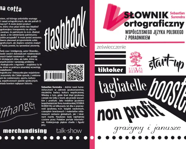 Słownik ortograficzny Sebastiana Surendry wyjaśnia zasady interpunkcji i pisowni, pomagając unikać błędów językowych w codziennym życiu.
