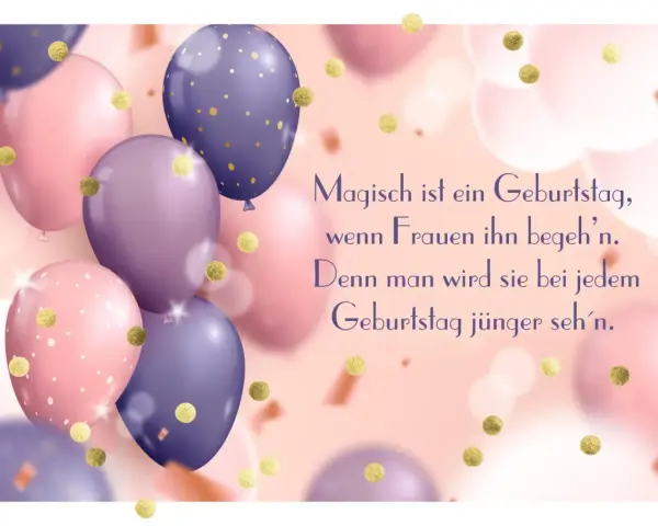 Geburtstagswünsche & Zitate: Finde die perfekten Worte (max. 70 Zeichen)