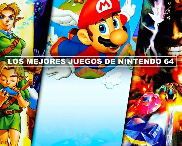 Link, Mario y un nave espacial en una compilación de los mejores juegos Nintendo 64.