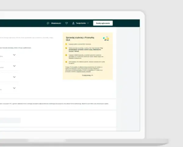 Jak dodać przesyłkę do ogłoszenia OLX i uniknąć problemów z wysyłką