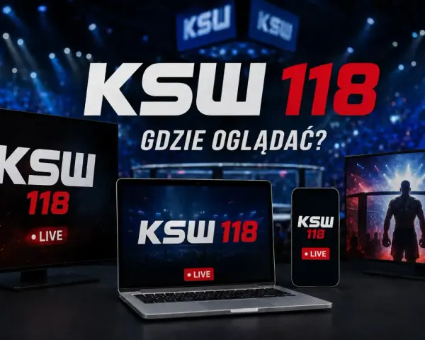 KSW 118 na żywo! Sprawdź, gdzie oglądać galę na ekranie komputera, telefonu lub telewizora.