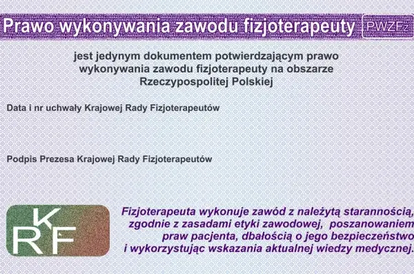 Technik fizjoterapii: Czy masz prawo wykonywać zawód? Prawne aspekty