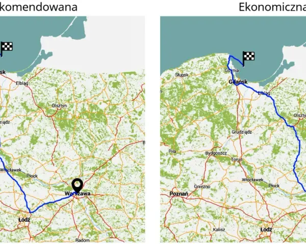 Najlepsza trasa do Kołobrzegu z Warszawy – uniknij korków i stresu