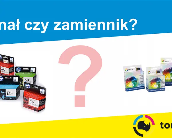 Oryginalne tusze HP do drukarki HP OfficeJet 6950 obok zamienników. Które wybrać?