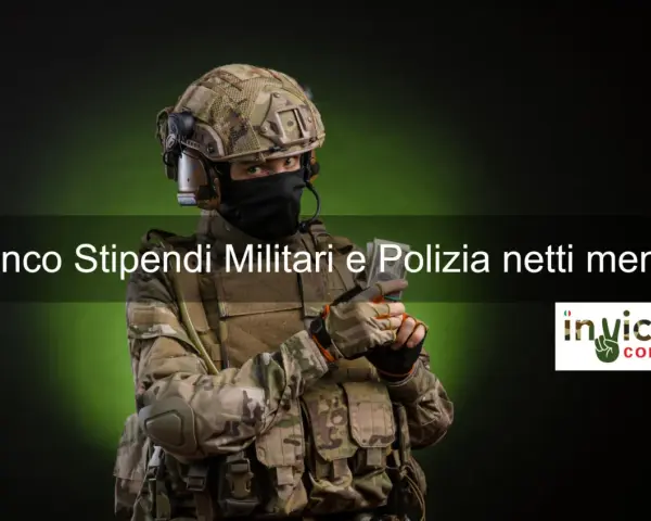 Un militare con equipaggiamento tattico conta banconote. L'immagine illustra l'elenco stipendi militari e polizia, un tema di interesse per chi considera il volontariato nell'esercito.