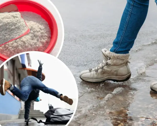 Czym posypać śliski chodnik, aby uniknąć upadków i kontuzji?