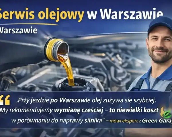 Warszawski mechanik wyjaśnia, ile trwa wymiana oleju. Wymiana częstsza to niewielki koszt, by uniknąć drogiej naprawy silnika.