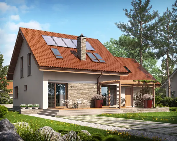 Elewacja frontowa: Twoja wizytówka. Projekt, materiały i przepisy.