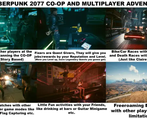 Cyberpunk 2077 co-op: Czy zagrasz ze znajomymi? Przyszłość MP