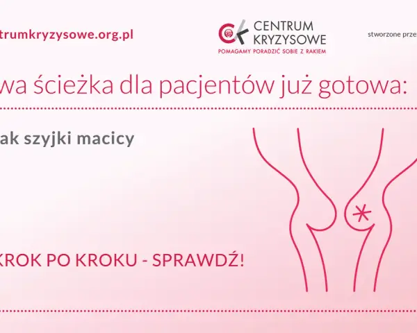 Nowa ścieżka dla pacjentów z rakiem szyjki macicy. Krok po kroku - sprawdź!