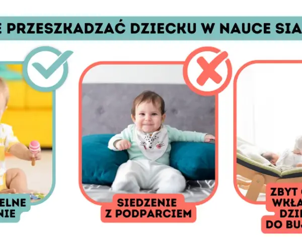 Kiedy dziecko siada? Etapy, porady i błędy rodziców