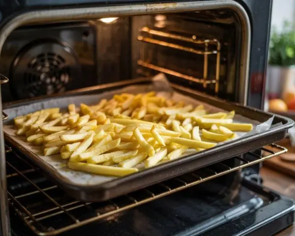 Jak idealnie piec mrożone frytki w piekarniku - czas i temperatura
