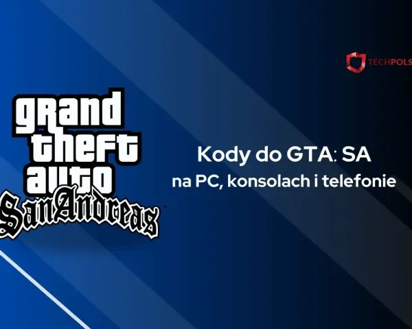 Kody do GTA: SA na PC, konsolach i telefonie. Logo Grand Theft Auto: San Andreas.
