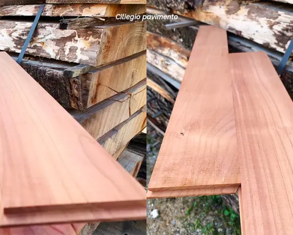 Legno di ciliegio per pavimenti, con venature delicate. Il prezzo legno ciliegio al metro cubo varia in base alla qualità e alla stagionatura.
