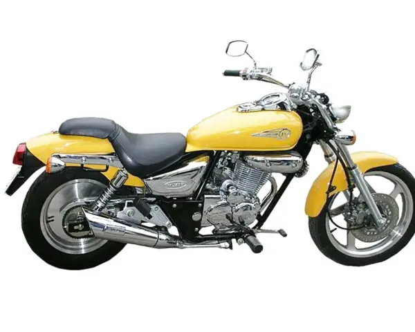 Żółty motocykl 125cc, idealny dla początkujących. Szukasz najmniej awaryjne motocykle 125? Ten model to świetny wybór!