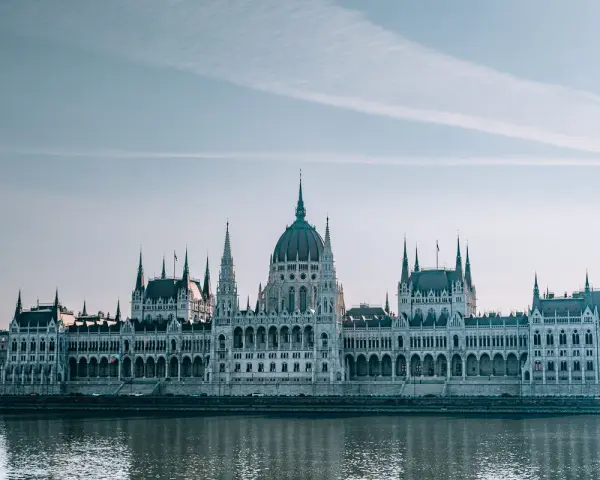 The Hungarian Parliament Building, a stunning landmark, is a must-see on any Budapest travel guide.