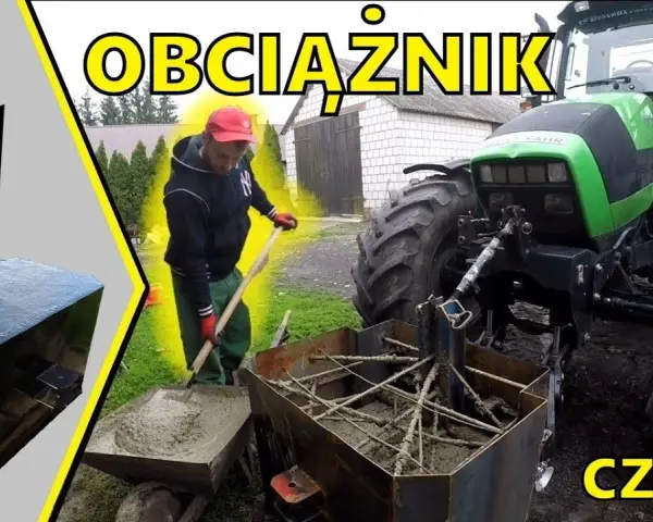 Jak zrobić obciążniki do ciągnika? Oszczędź i zwiększ moc!