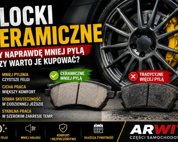 Klocki ceramiczne do zwykłych tarcz: czystsze felgi, cichsza praca i lepsza skuteczność. Porównanie z tradycyjnymi.