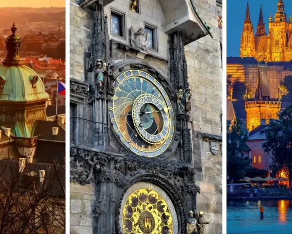 Praga czeka! Zobacz zieloną kopułę, zabytkowy zegar astronomiczny i oświetlony zamek. Idealne miejsca, by zwiedzić w pradze czeskiej.