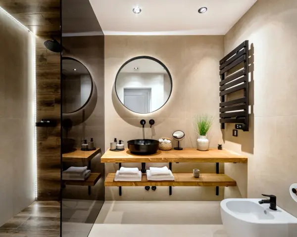 Lámpara baño techo: Guía 2026 de seguridad IP44 y estilo LED
