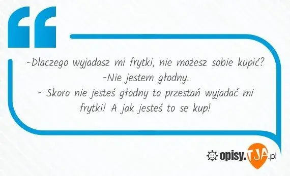 "Wyjadasz mi frytki!" Sygnał o relacji. Jak stawiać granice?