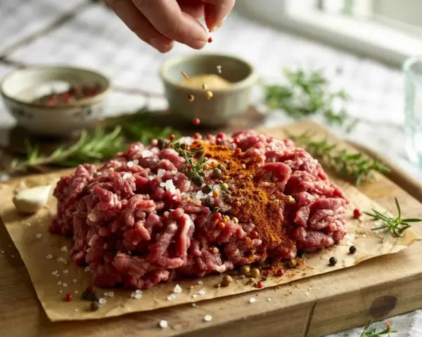 Jak doprawić mięso na burgery? Sekret soczystego smaku!