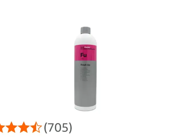 En flaska Koch Chemie Fresh Up, en luktborttagare för bilar.