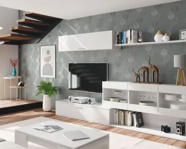 Muebles de salón Conforama: ¿Cómo lograr un espacio de revista?