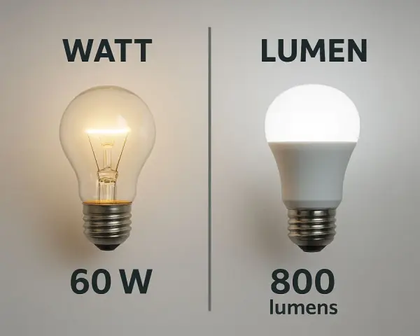 Confronto tra lampadina a incandescenza (60W) e LED (800 lumen). Scopri quale lampadina fa più luce con meno energia.