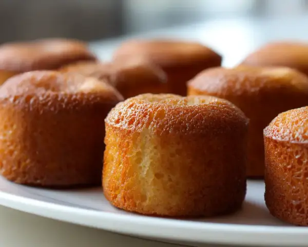 Petits financiers dorés, parfaits pour une recette de financier facile et gourmande.