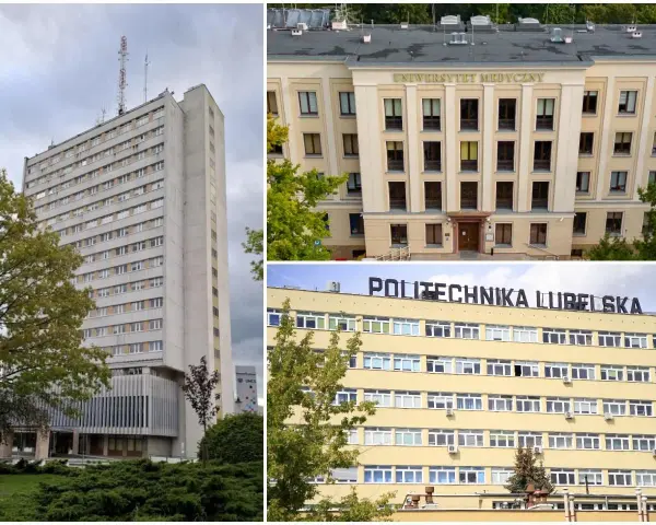 Budynki uczelni w Lublinie: Uniwersytet Medyczny i Politechnika Lubelska. Idealne miejsca na studia!