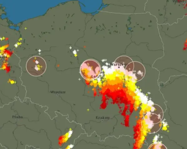 Jak daleko jest burza aplikacja - proste sposoby na pomiar odległości
