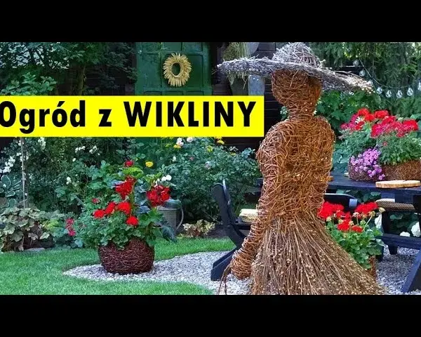 Rzeźby z wikliny do ogrodu - jak wybrać i dbać o dekoracje?