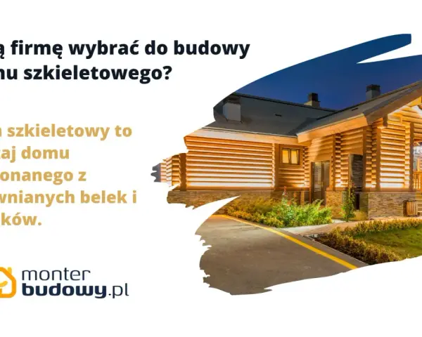 Szukasz firmy do budowy domu szkieletowego? Zobacz ten piękny, drewniany dom.