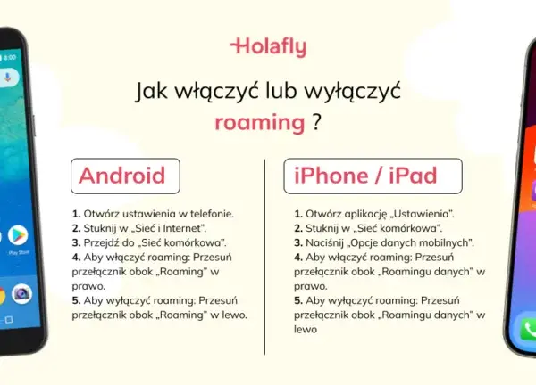 Włącz roaming w 2 krokach: operator i telefon. Uniknij kosztów!