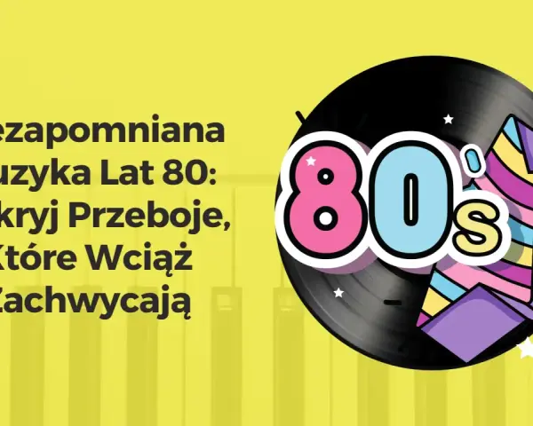Niezapomniana muzyka lat 80. na płycie winylowej. Odkryj przeboje, które wciąż zachwycają!