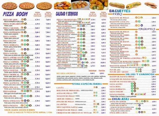 Pizza Boom: ¿Explosión de sabor? Carta, ofertas y opiniones