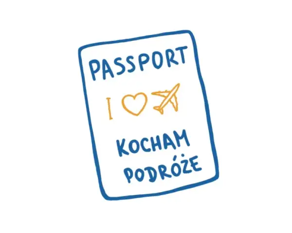 Pasport z napisem "I ❤️ PODRÓŻE". Czas wyrabiania paszportu zależy od wielu czynników, ale warto zacząć planowanie z wyprzedzeniem.