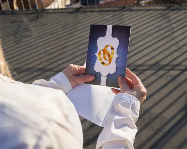 Zaproszenie ślubne z obrączkami. Jak uratować sytuację "last minute", gdy skutki wysłania zaproszeń zbyt późno są już widoczne.