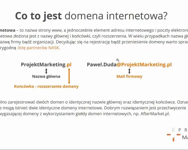Idealna domena internetowa: 5 zasad, rozszerzenia i błędy do uniknięcia.