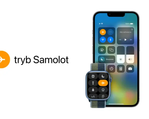 Ikona samolotu na ekranie iPhone'a i Apple Watch. Dowiedz się, jak wyłączyć tryb samolotowy w telefonie.