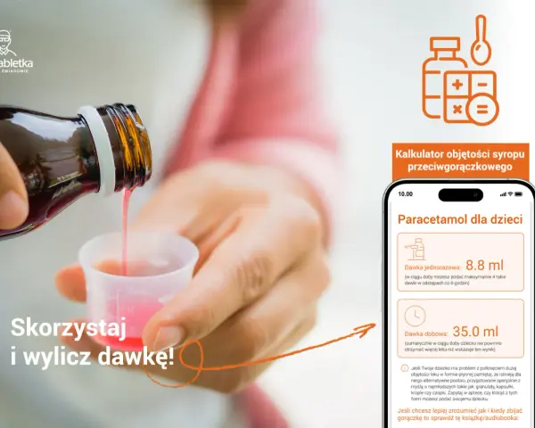 Kalkulator dawkowania syropu przeciwgorączkowego dla dzieci. Nurofen Forte dla dzieci dawkowanie na kg obliczysz łatwo.