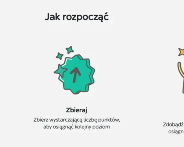 Kurier na rowerze, ikona punktów i torba z nagrodami. Tak działa Glovo: dostarczaj, zbieraj punkty i zdobywaj nagrody.