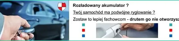 Jak otworzyć auto z rozładowanym akumulatorem? Sprawdzone sposoby