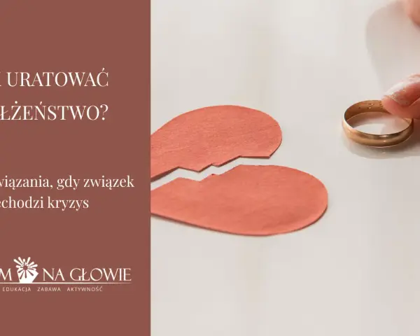 Złamane serce i złota obrączka symbolizują trudności w małżeństwie. Jak żyć w nieudanym małżeństwie? Szukaj rozwiązań, gdy związek przechodzi kryzys.